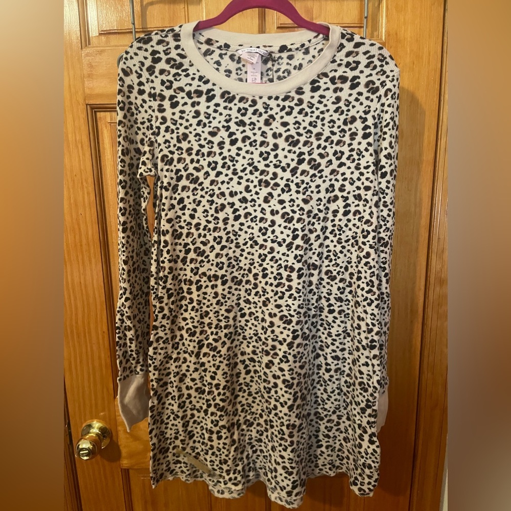 Victoria’s Secret Leopard Pajama Shirt